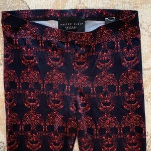 Philipp Plein skull leggings size XS